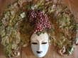 Carla Almanza-deQuant Artist, Mask Maker and Sculptor, Venetian Mask, Commedia dell'Arte Masks, Gioia Italian Art and Products