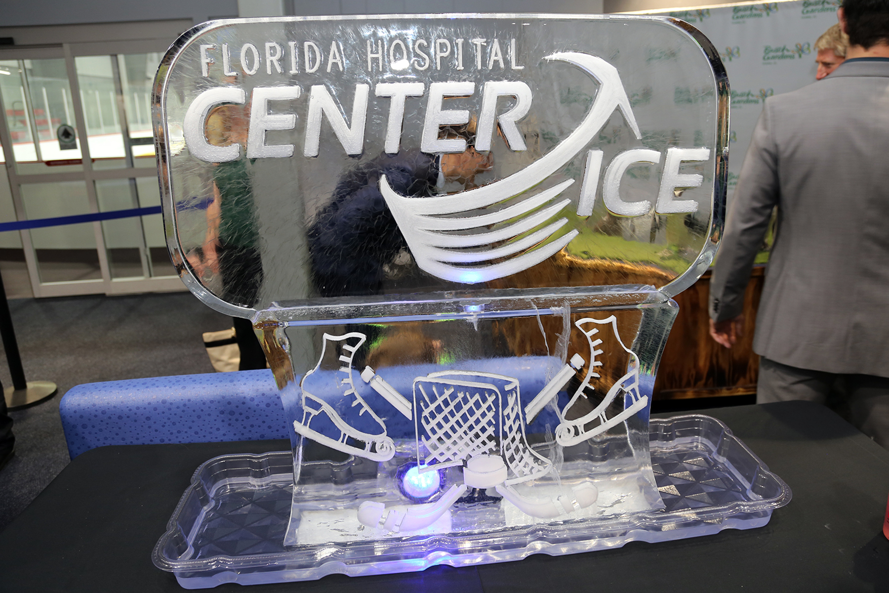 Florida Hospital Center Ice Sculpture