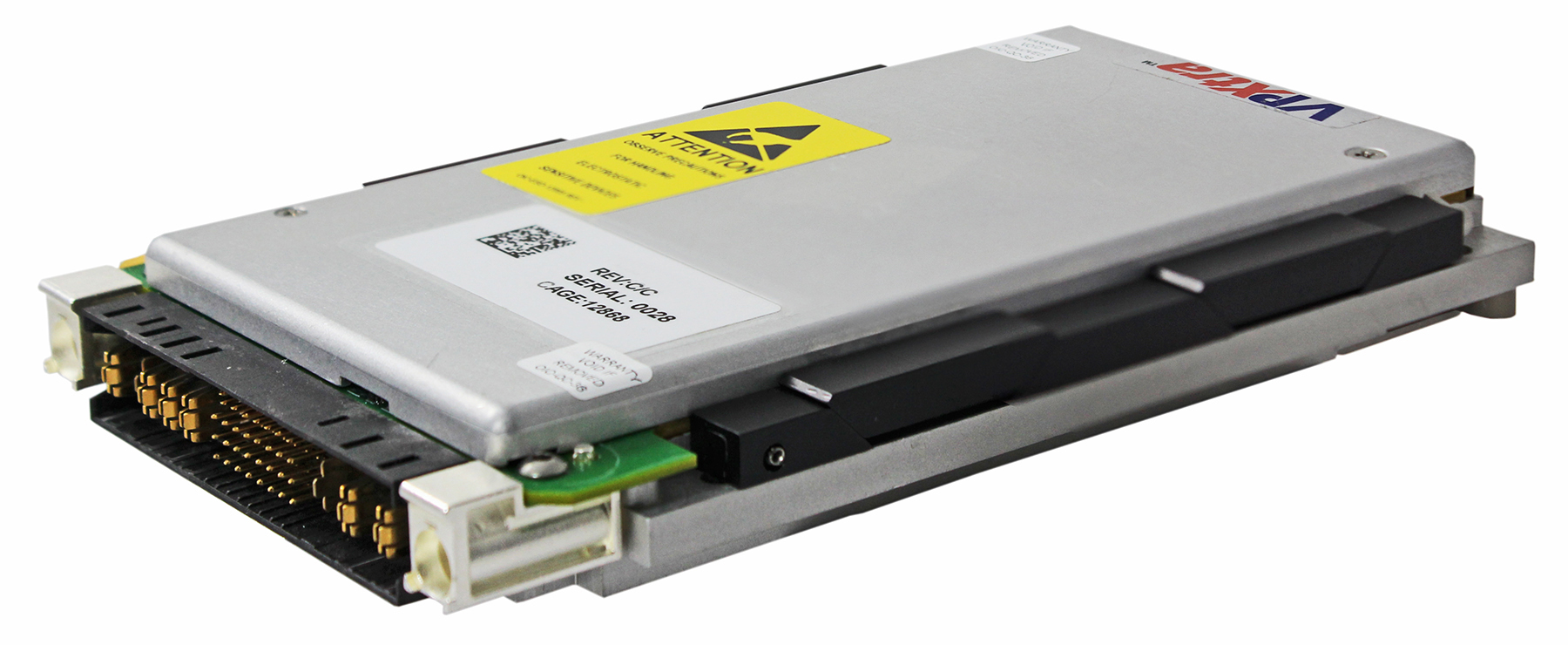 Behlman VPXtra™ HU700HV Hold-Up Card works in conjunction with Behlman VPXtra™ 800A, to store up to 650W of DC power for 50msec, to meet input power transient specifications of MIL-STD-704 (A to F).