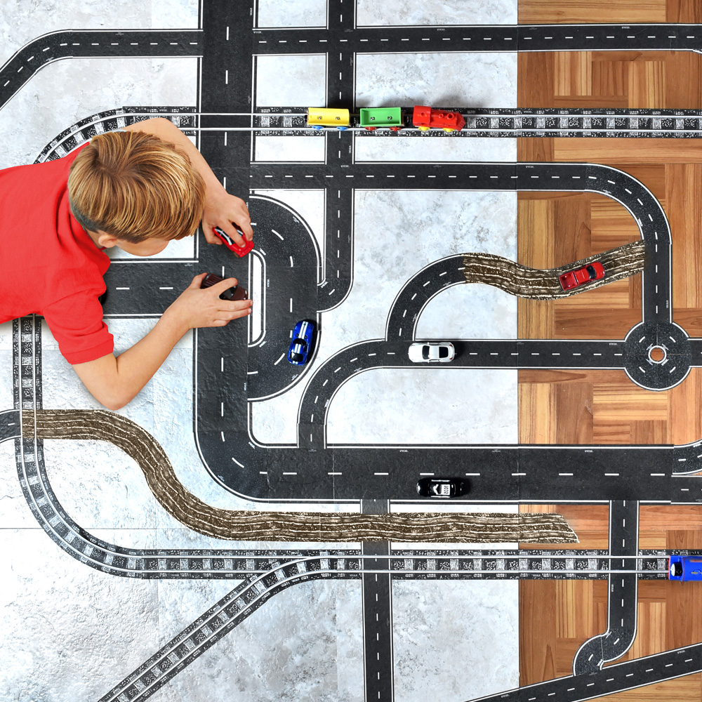 PlayTape road for toy cars brings kids' imaginations to life