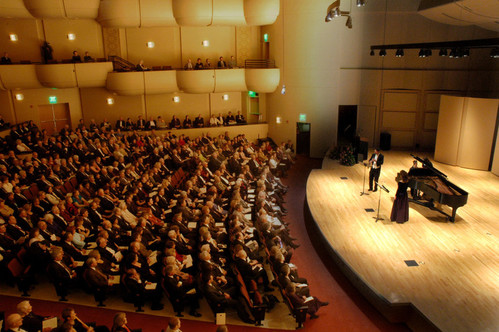 Audiences enjoy a show at Idaho State University located in Eastern, ID