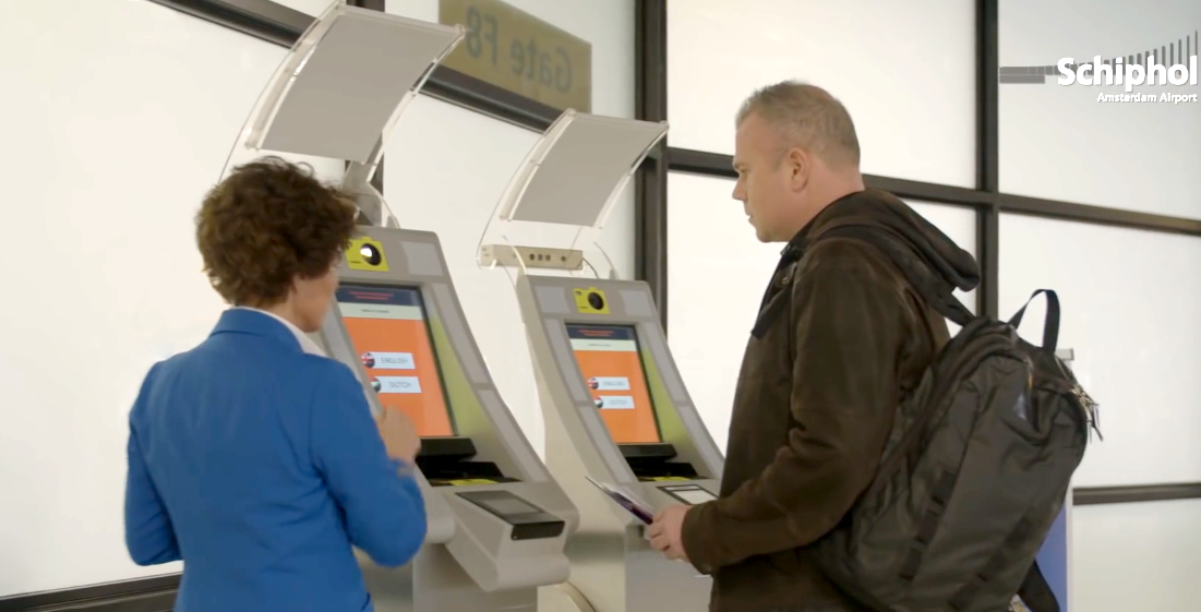 Biometric Boarding at Schiphol Airport 2