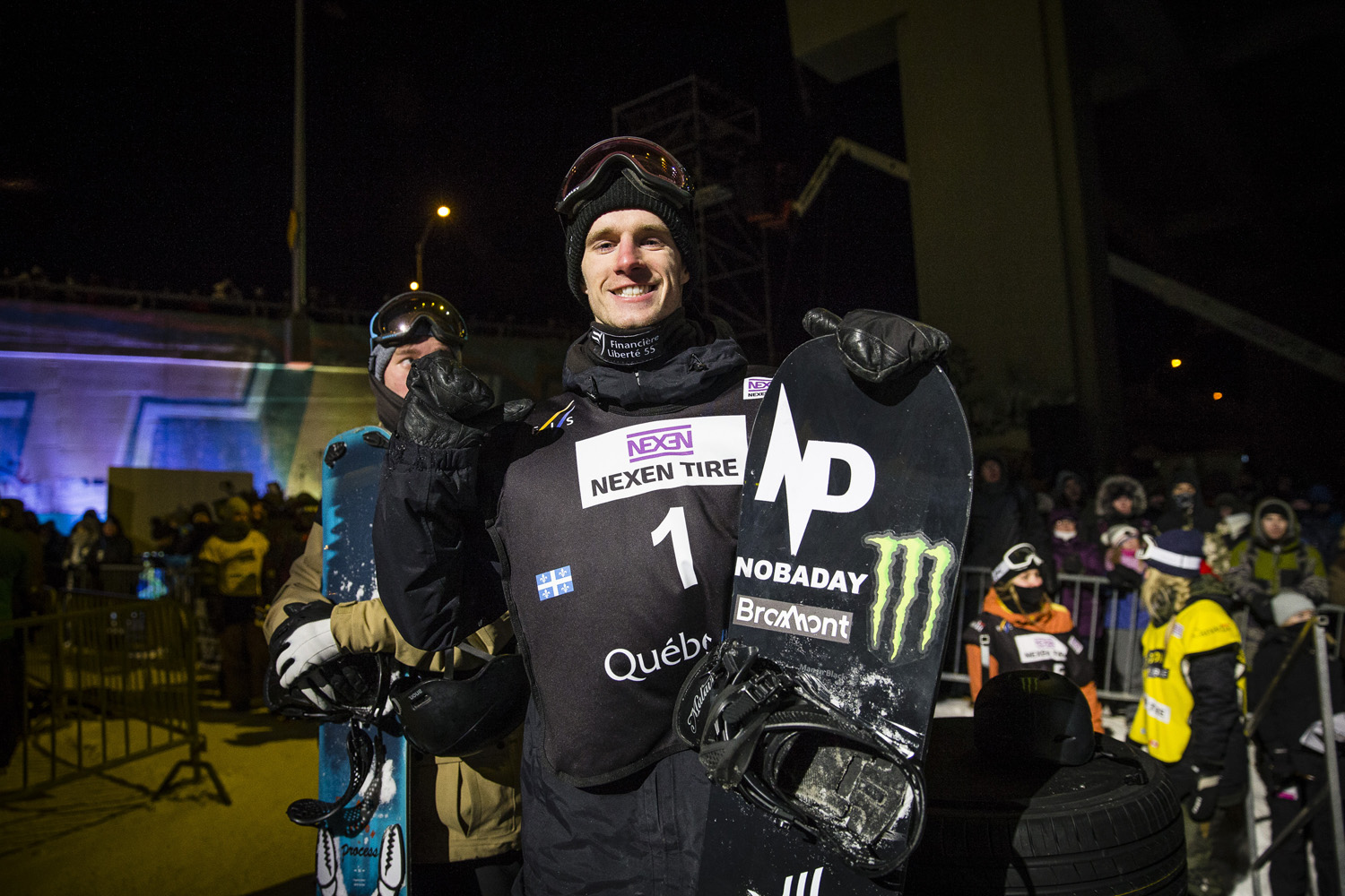 Monster Energy's Max Parrot Takes Second Place in Big Air at Jamboree in Quebec