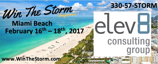 Elev8 Consulting Group Presents at the 2017 Win The Storm Conference & Trade Show Expo in Miami!