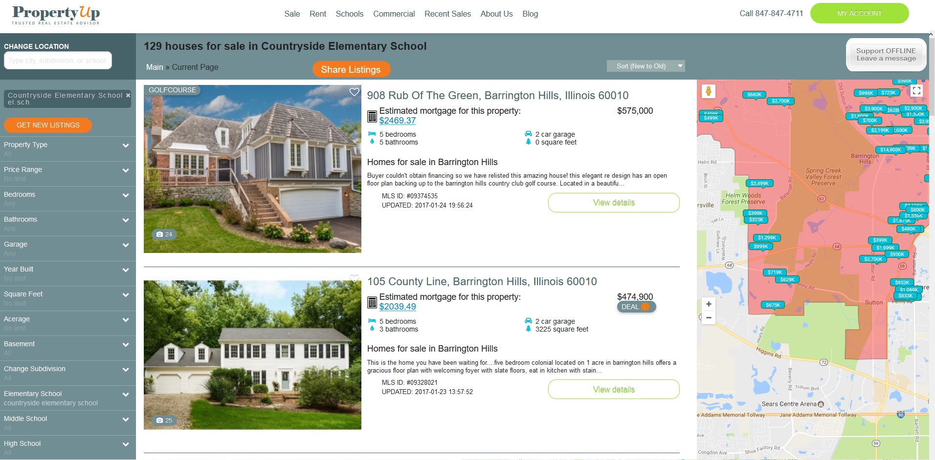 Home Search By School