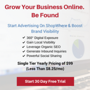 ShopWhere announces 30 Day Free Trial for Businesses