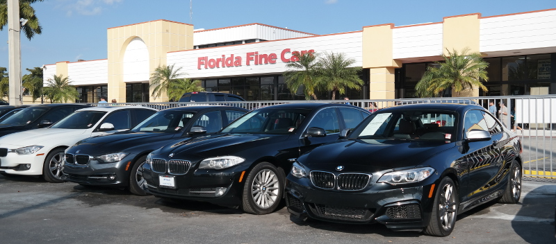 Visit Florida Fine Cars in West Palm Beach, Hollywood and Miami for a great selection of competitively-priced used cars.