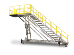Spika's RangerMax Series Work Platform provides extreme cantilever access with up to 10 feet of height adjustability