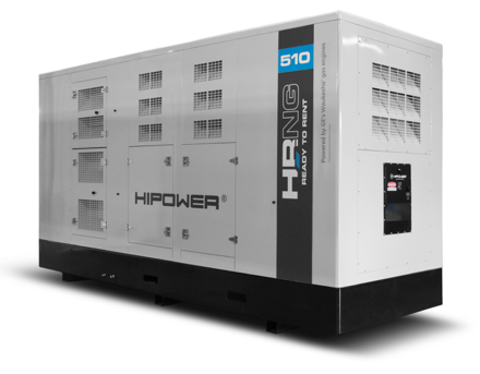 HIPOWER SYSTEMS’ HRNG-510 is powered by a super-energy-efficient, EPA certified, Waukesha industrial gaseous engine.