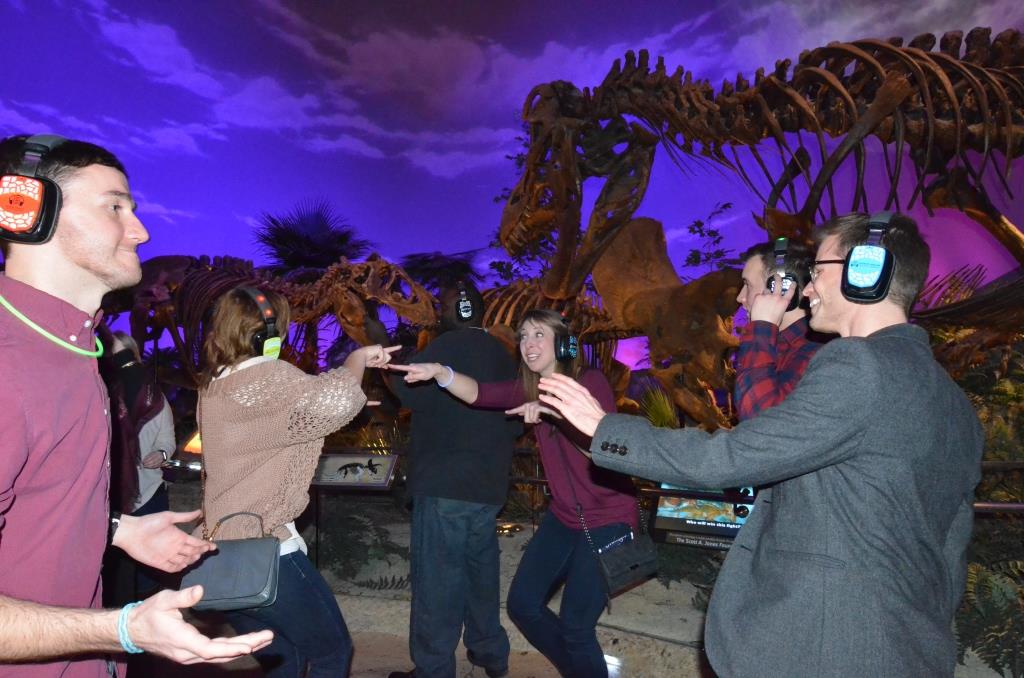 Dancing to their own beat in Dinosphere