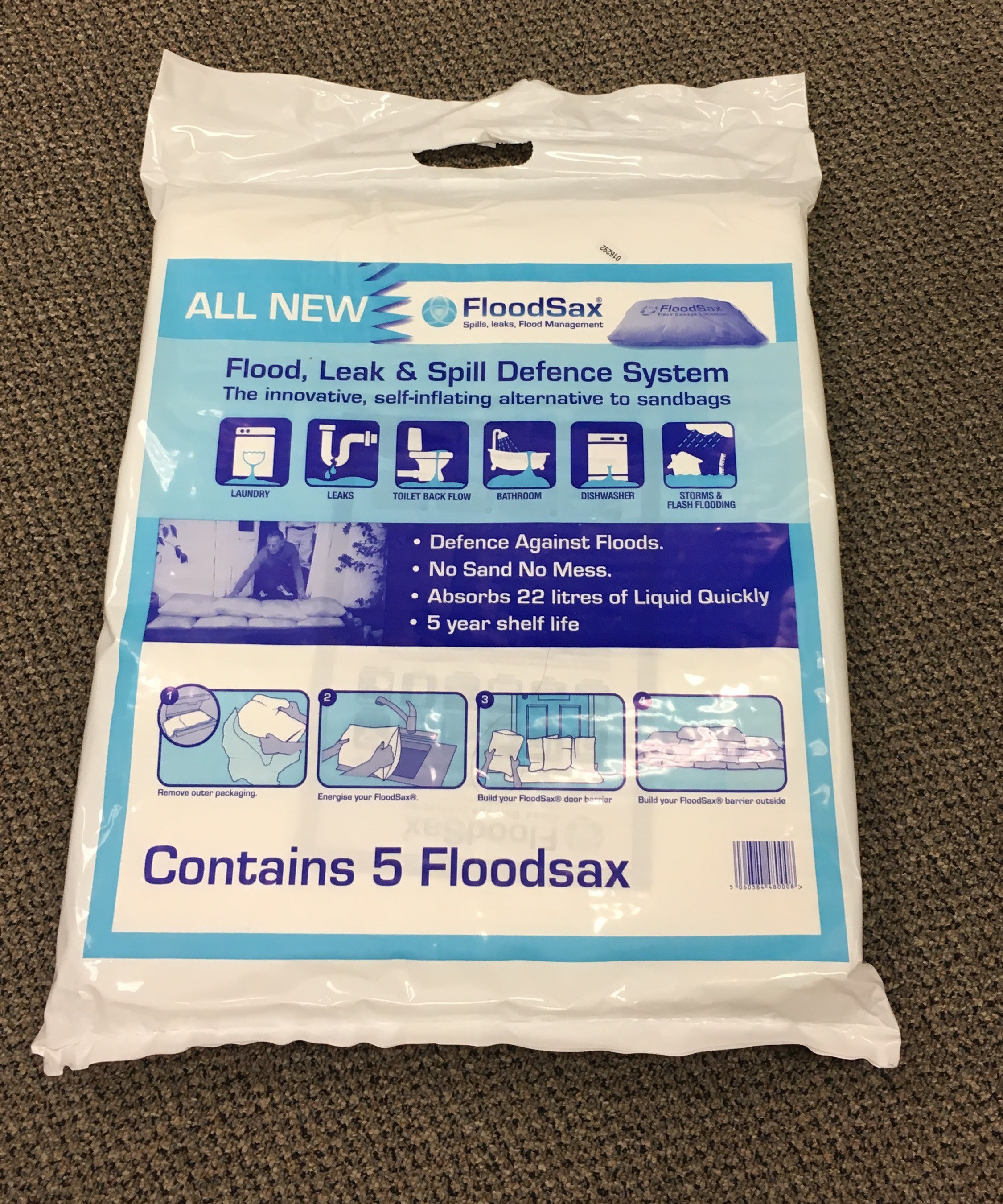 FloodSax 5 Pack Bag