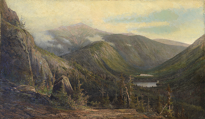 Edward Hill's Panoramic View of the Mount Washington Valley Realized $16,940.