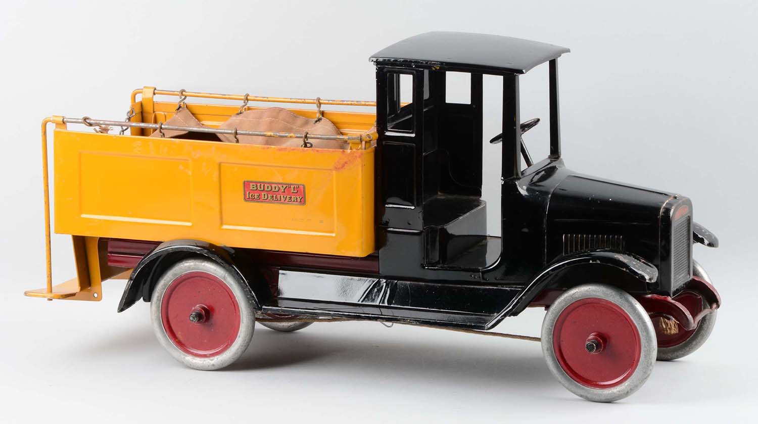 Pressed Steel Buddy L Ice Delivery Truck, Estimated at $2,000-3,000.