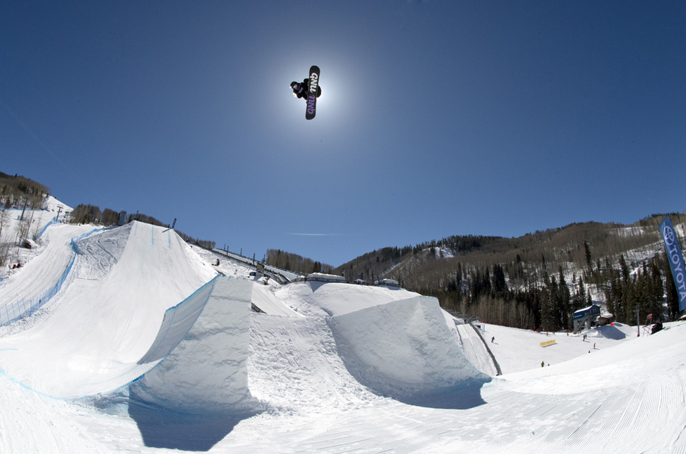 Monster Energy's Jamie Anderson Takes Second Place in Slopestyle at Burton US Open Snowboarding in Vail, CO