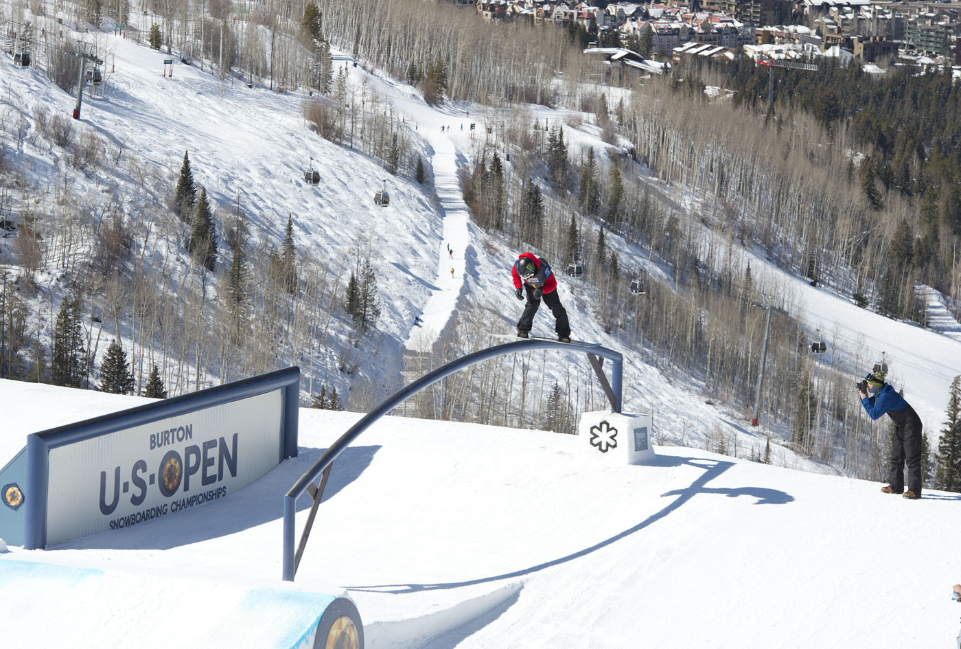 Monster Energy's Sven Thorgren Takes Third Place in Slopestyle at Burton US Open Snowboarding in Vail, CO