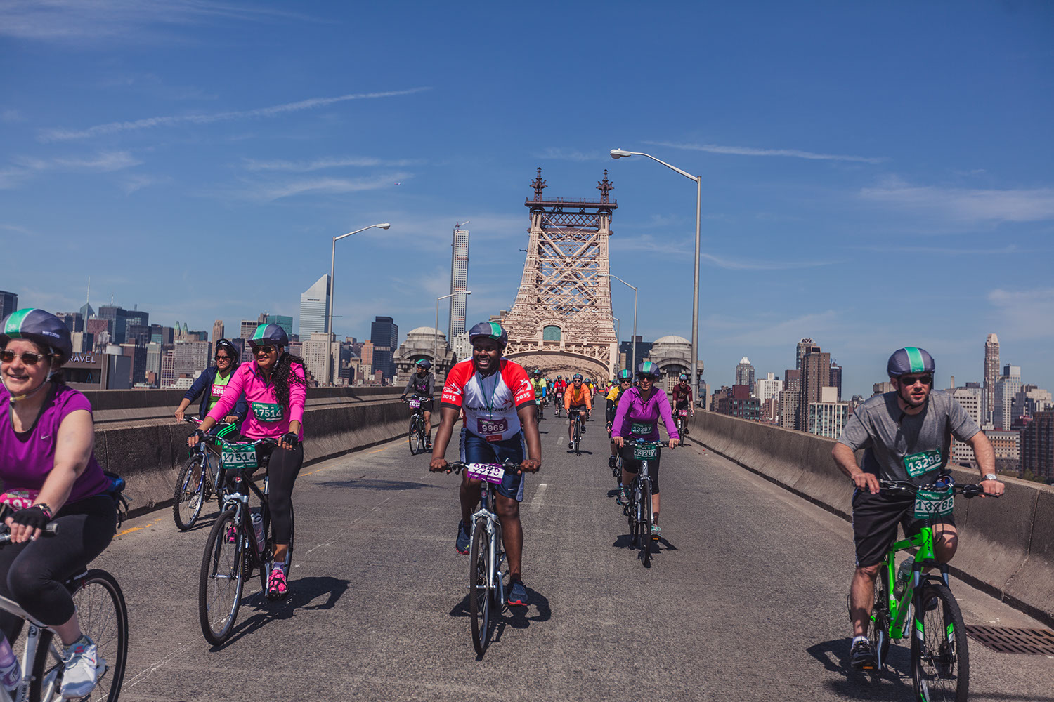 five borough bike tour start time