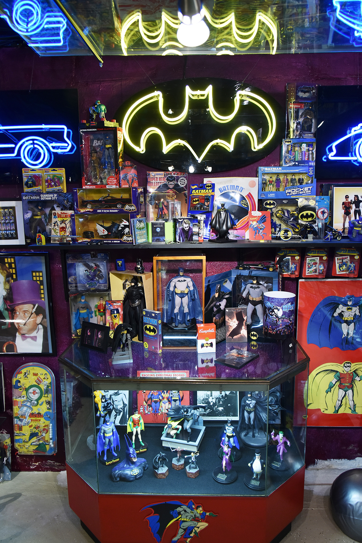 Batman dolls and neon signs make up a small part of the 3,250 piece collection acquired by The Children's Museum of Indianapolis.