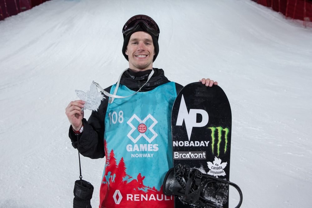 Monster Energy's Max Parrot Takes Silver in Snowboard Big Air at X Games Norway 2017