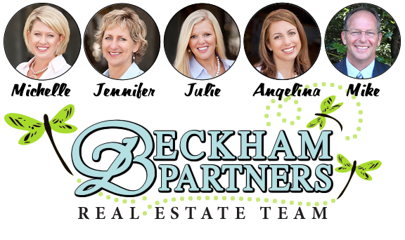 Beckham Partners Real Estate Team: Michelle, Jennifer, Julie, Angelina and Mike