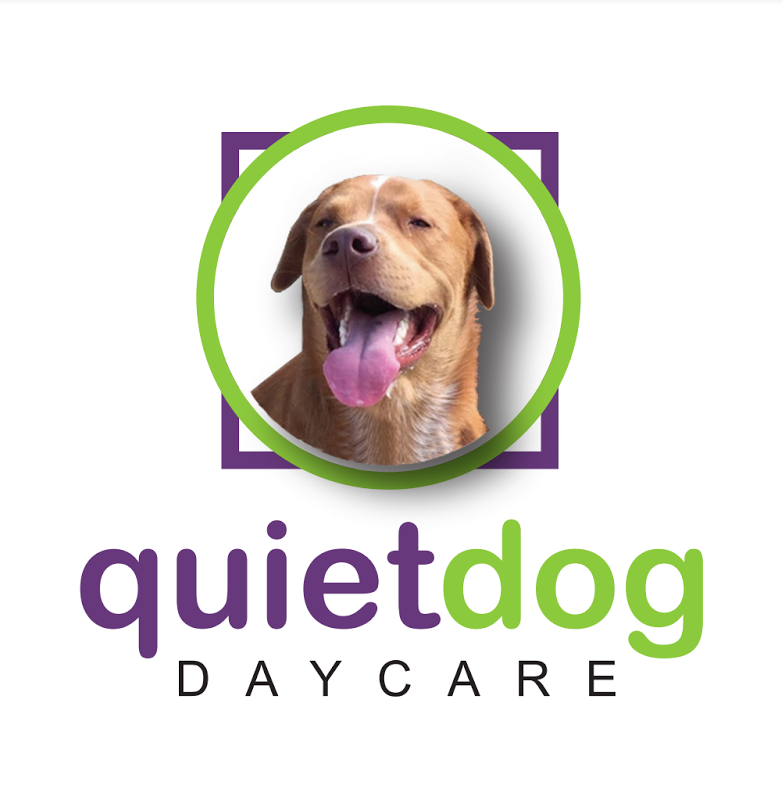 quiet dog daycare workshop  logo
