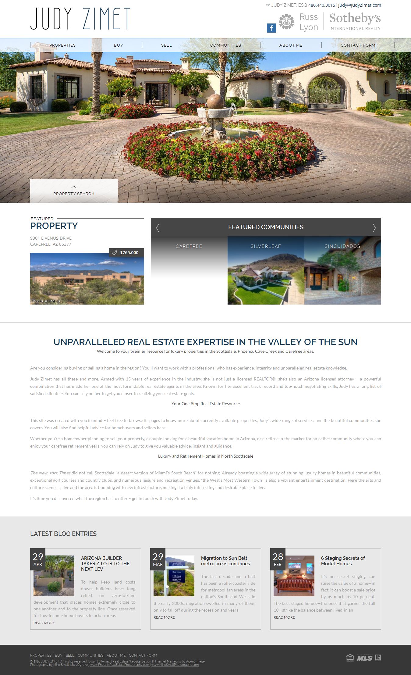 Luxury and Retirement Homes in North Scottsdale