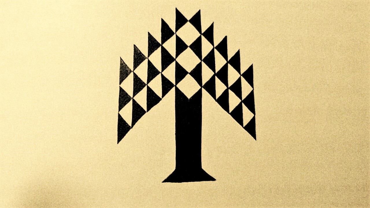 tree icon game piece