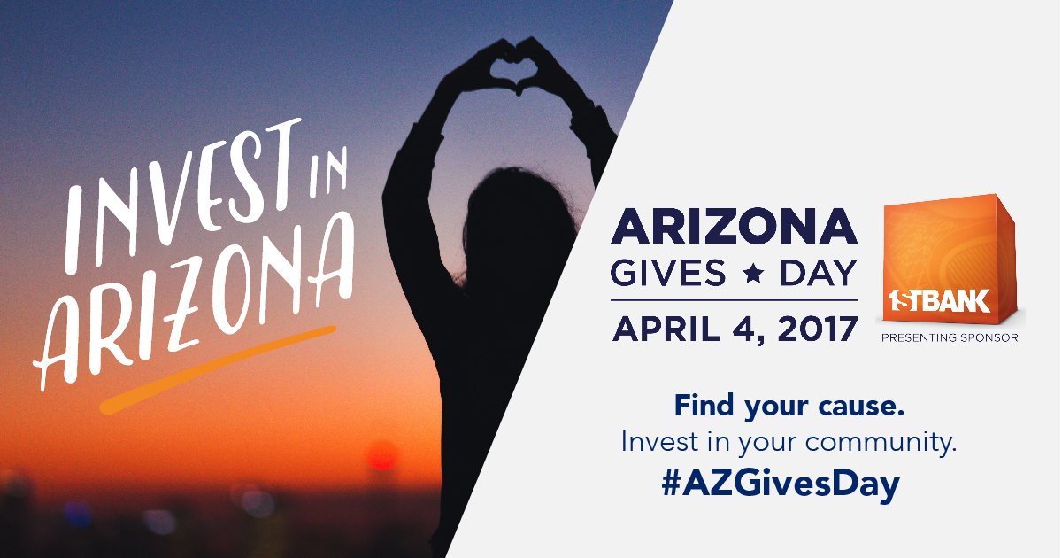 Invest in Arizona on April 4 with Arizona Gives Day