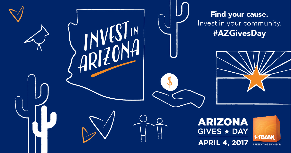 Invest in Arizona on April 4 with Arizona Gives Day