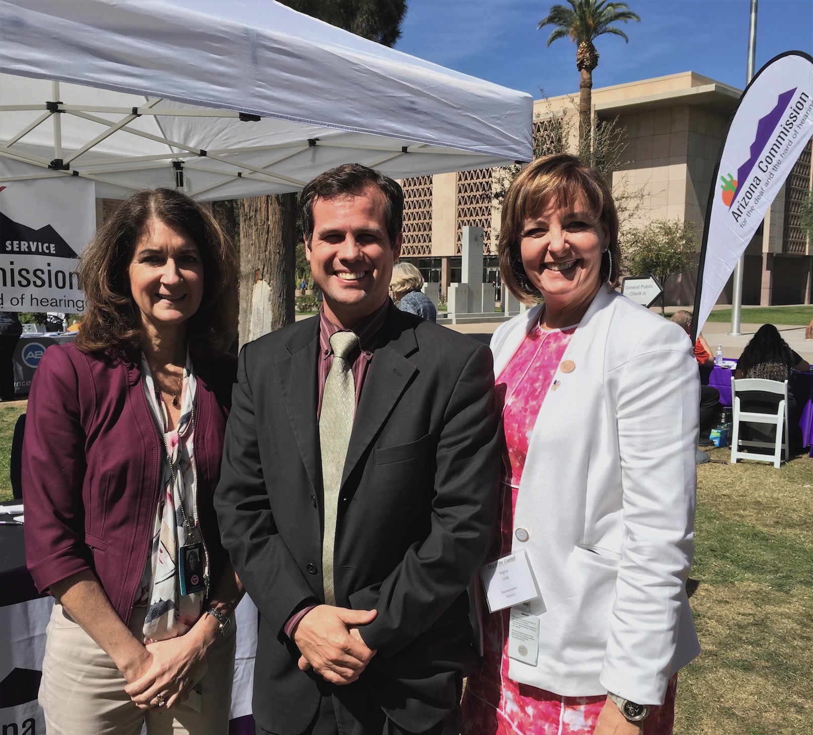 Representative Warren Peterson (Gilbert) and other AZ Legislators participate in 40th Anniversary event.