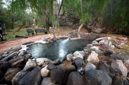 Geronimo Pool  Back to Eden Hot Springs