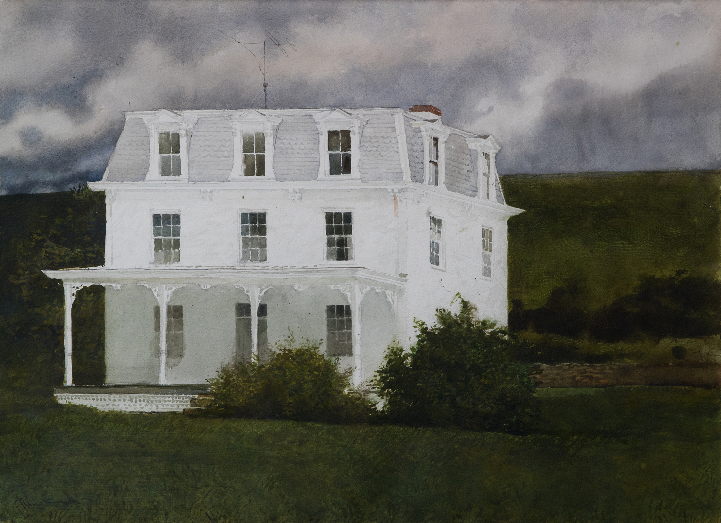 White House by Jamie Wyeth