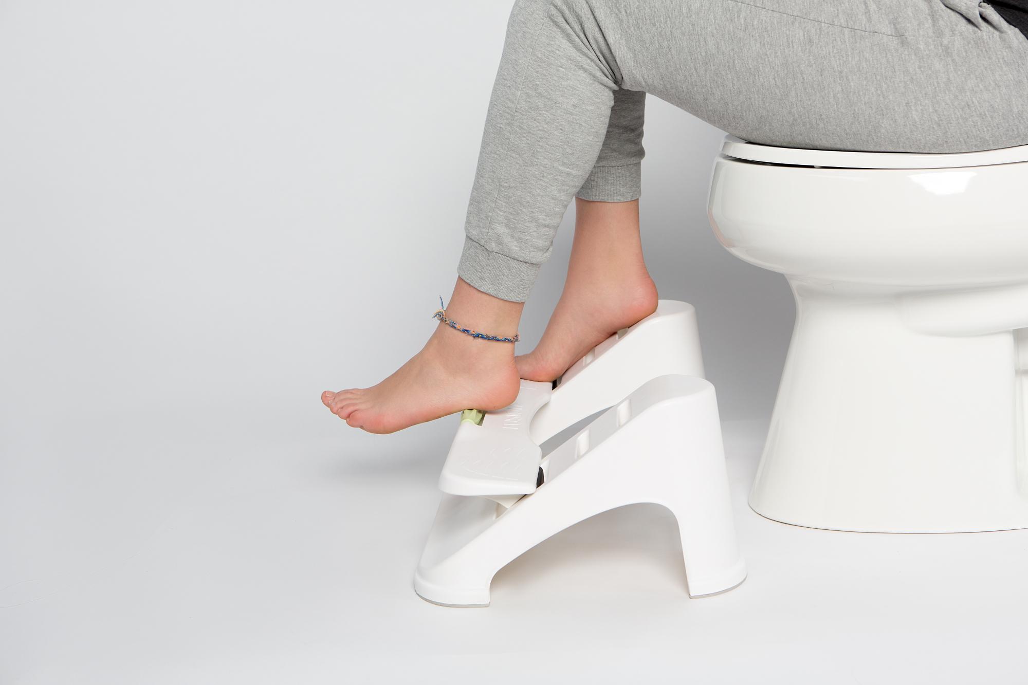 FUSION A Height  Adjustable Toilet  Stool To Elevate 