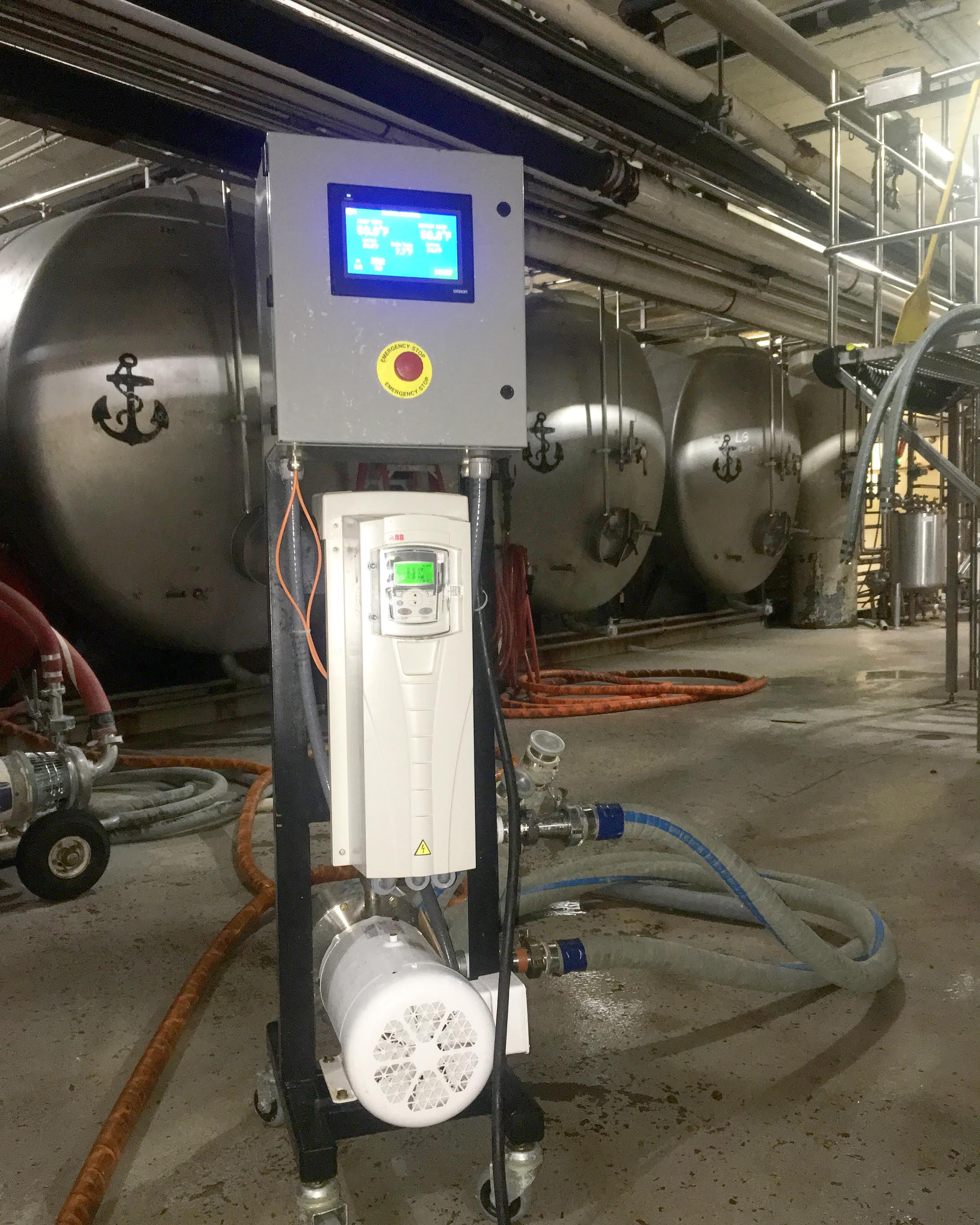 ShockWave Xtractor Installed at Anchor Brewing in San Francisco