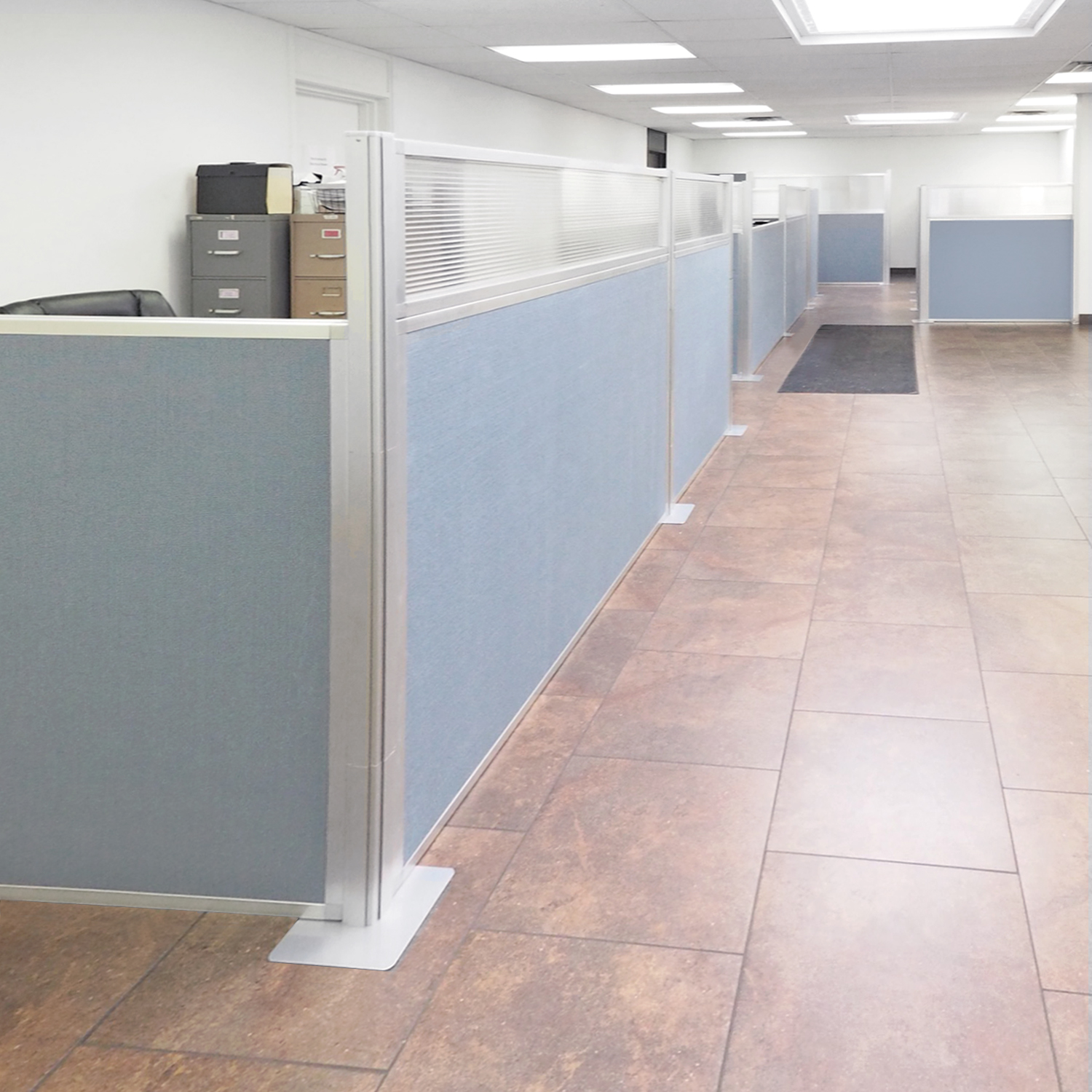 Versare's cubicles can accommodate offices large and small