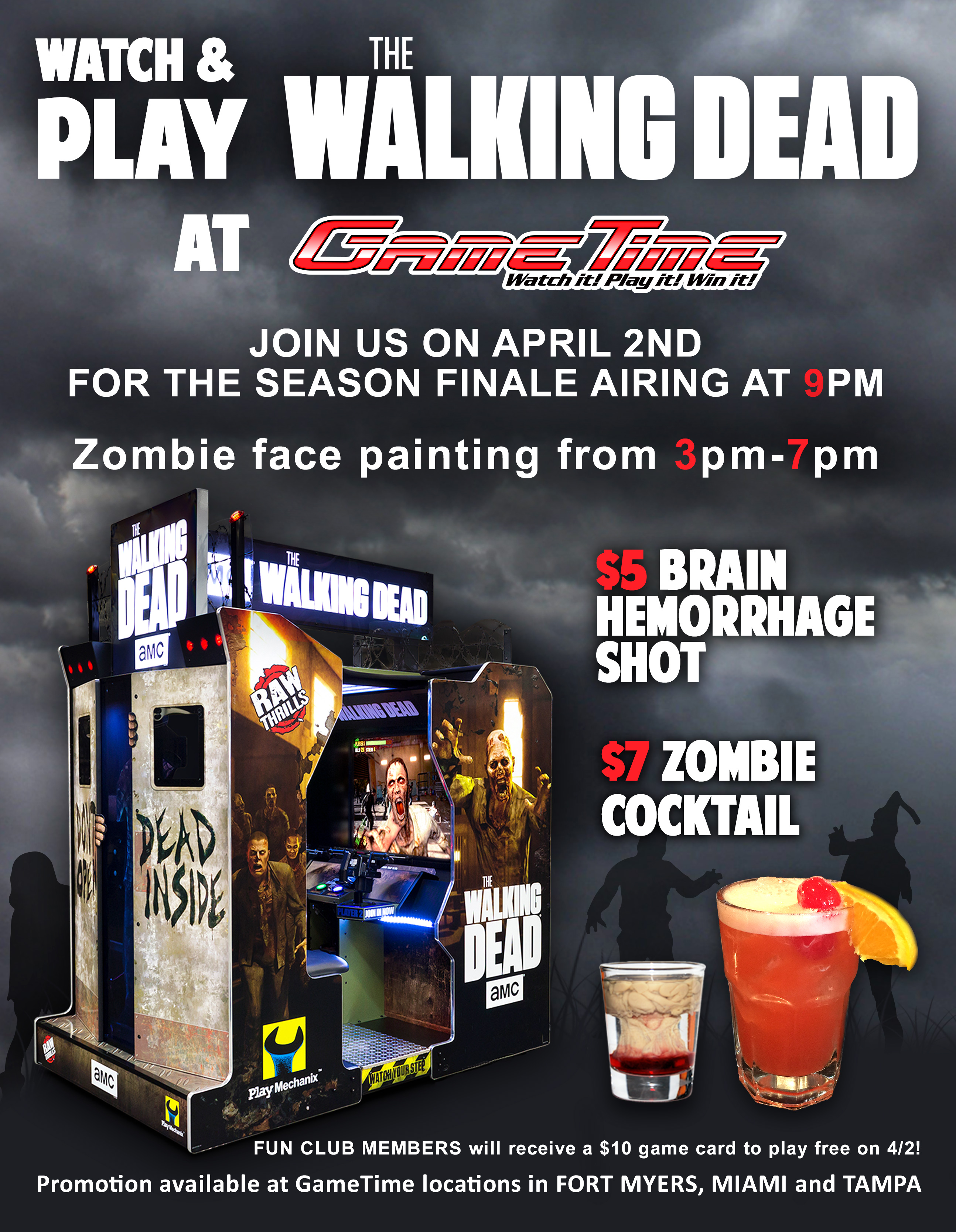 Watch & Play The Walking Dead at GameTime