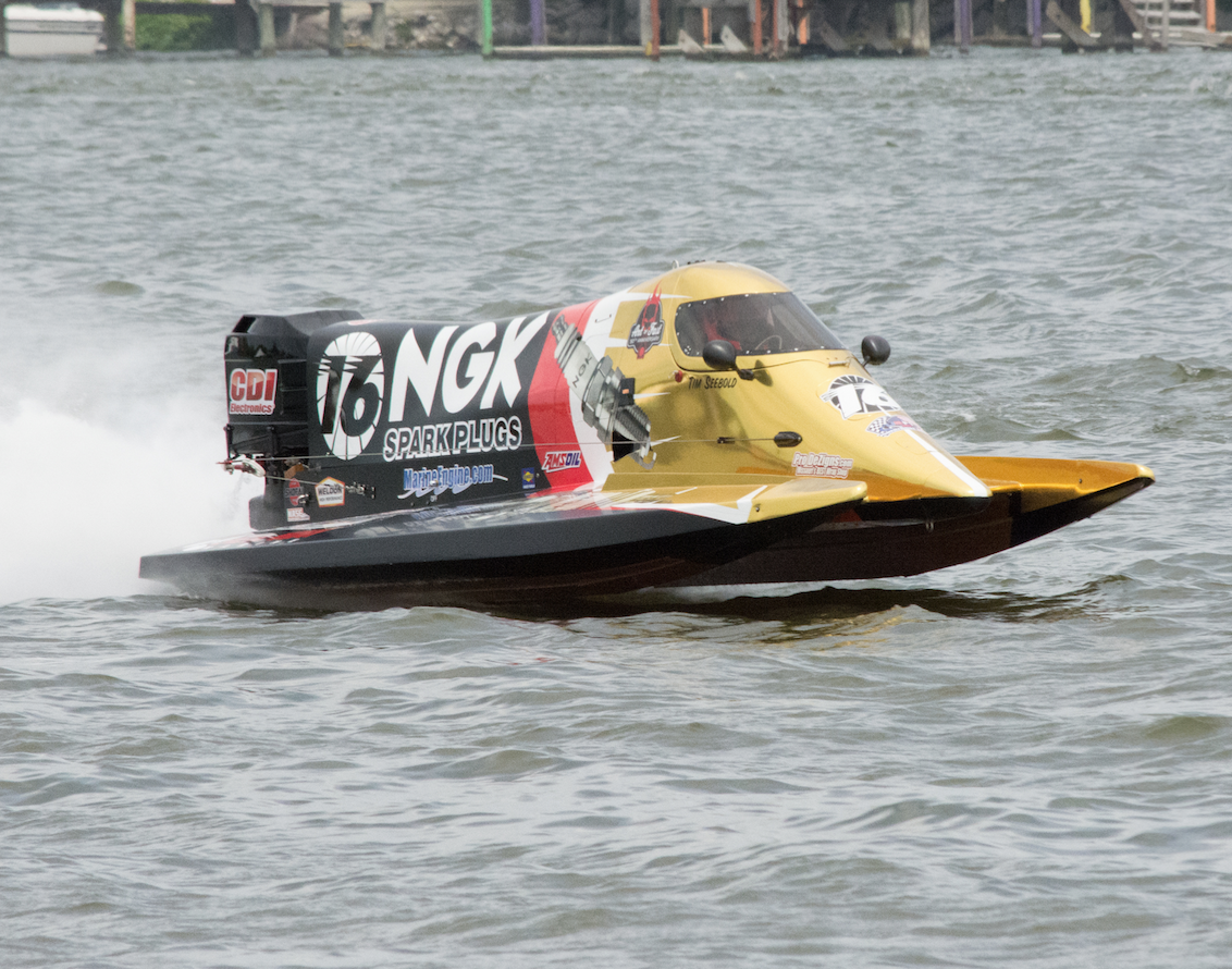 Tim Seebold's NGK Spark Plugs F1 Boat
