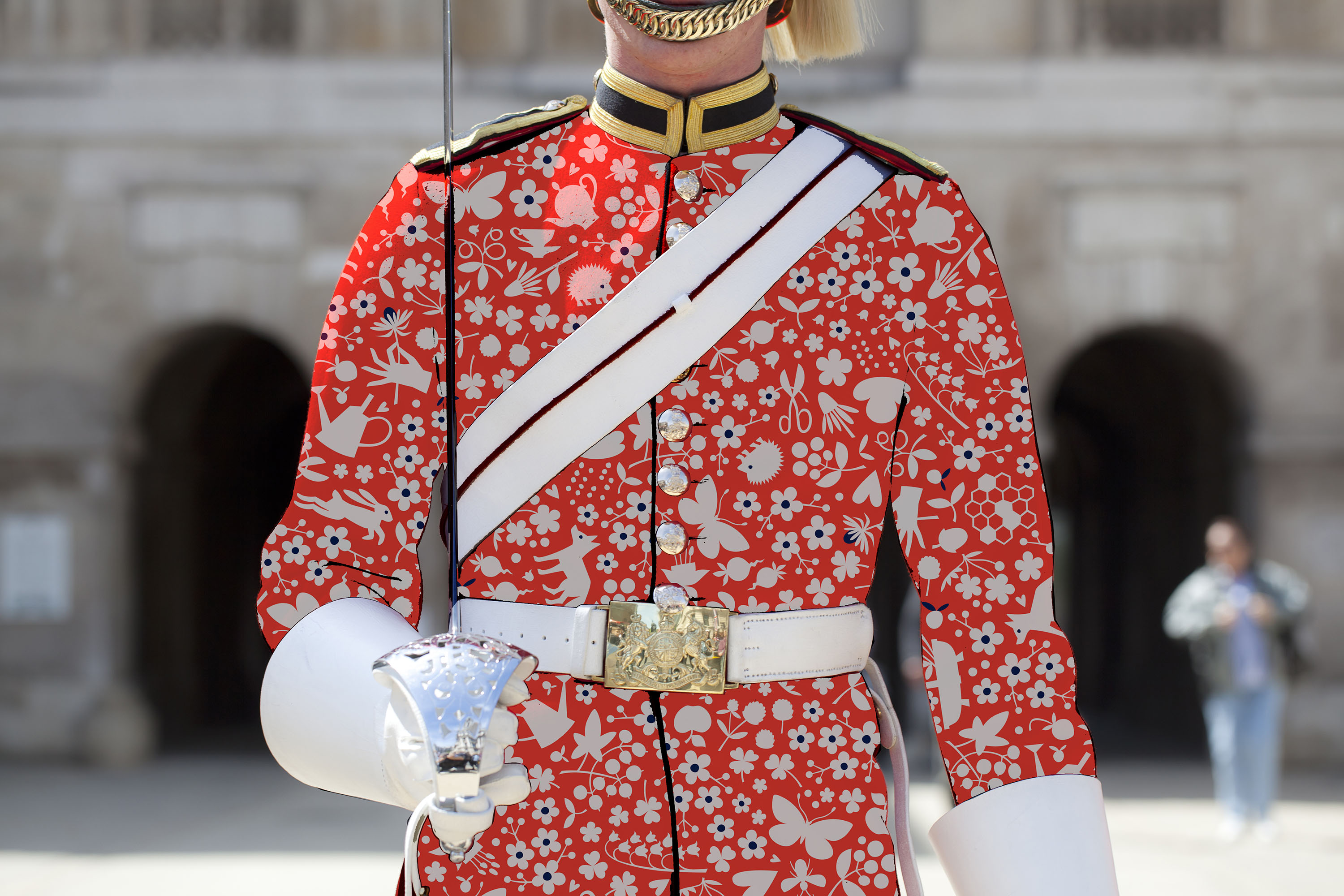 Details of refreshed Queen's Guard uniform
