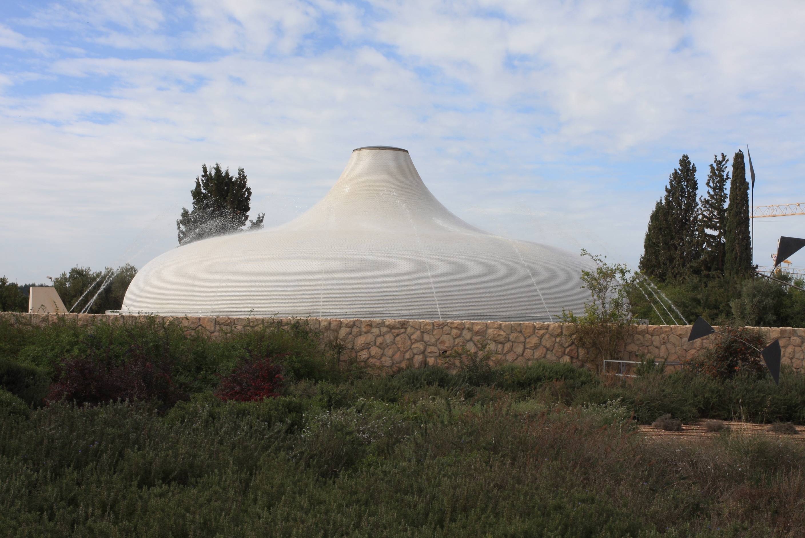 Shrine of the Book, home of the real Dead Sea Scrolls
