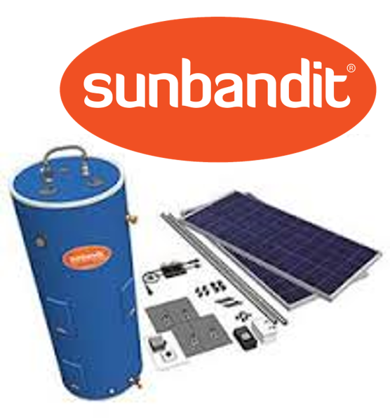 Sun Bandit is the world's first ICC-SRCC-certified, PV-powered solar water heating and storage solution.