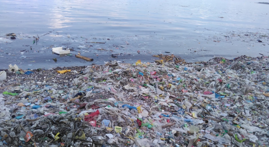 Plastic Waste on Beach