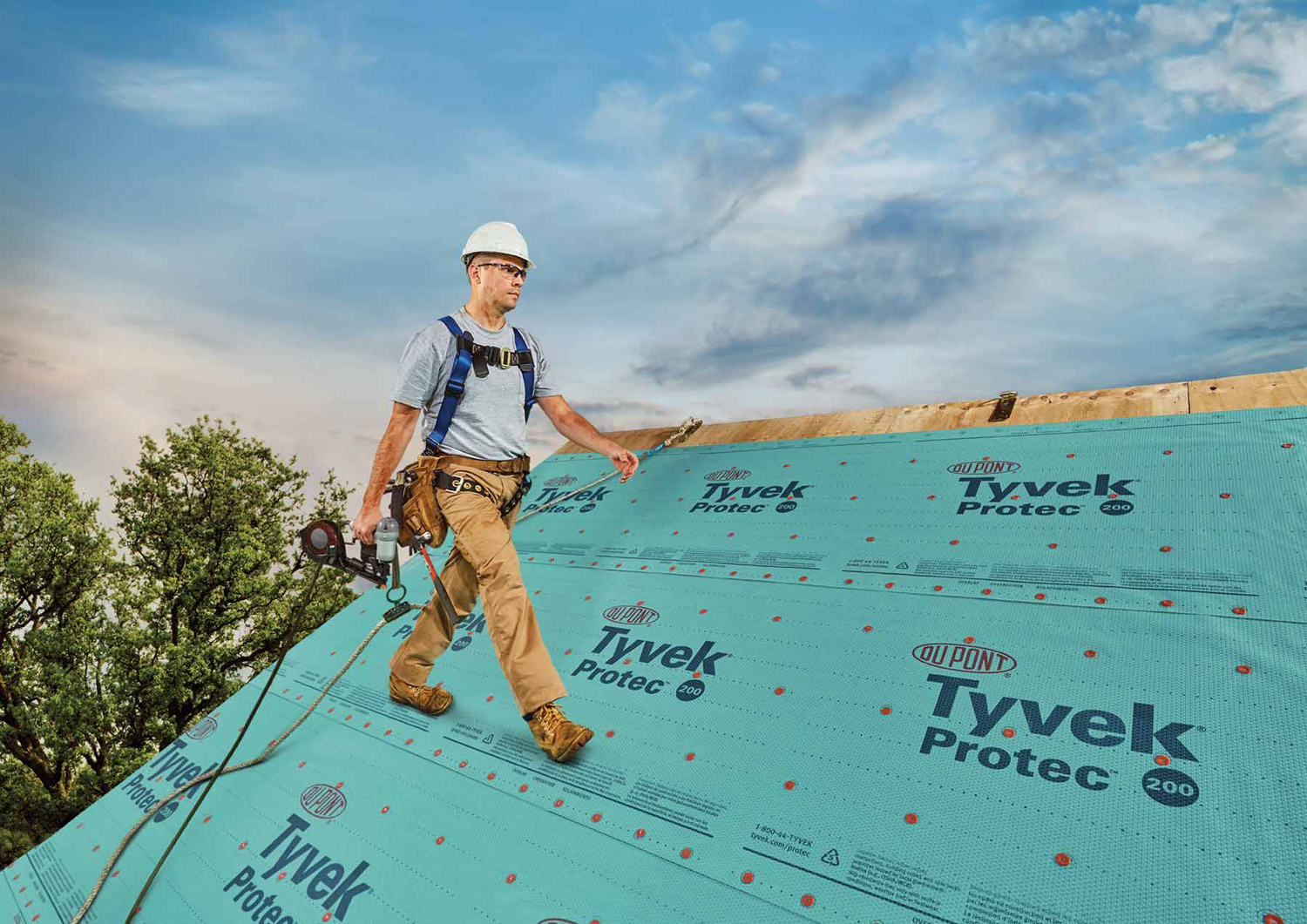 Tyvek® Protec™ roofing underlayment