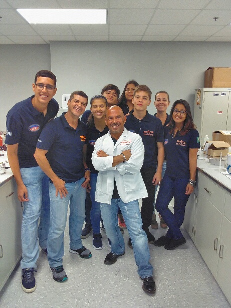 Hernon Quality & Development Specialist Roger Alvarez and the "Spacetroopers"