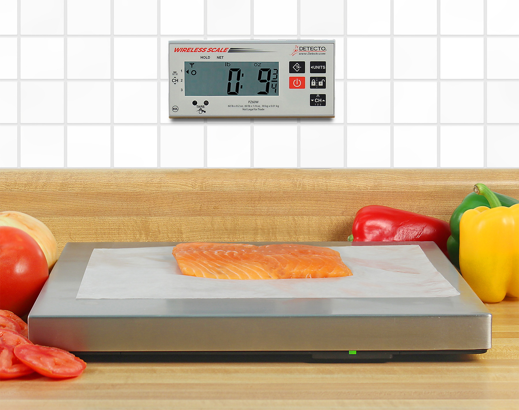 New PZ Series Wireless Ingredient Scales with Hands-Free Tare
