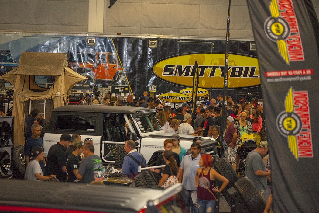 Smittybilt booth at Truck & Jeep Fest