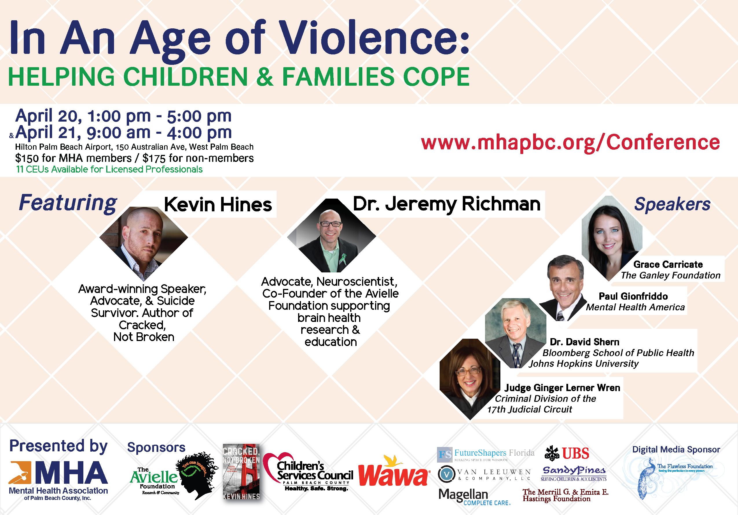 In An Age of Violence Conference Flyer