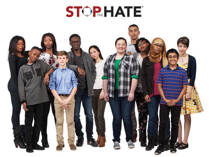 12 of the 25 2017 Stop the Hate® Youth Speak Out finalists