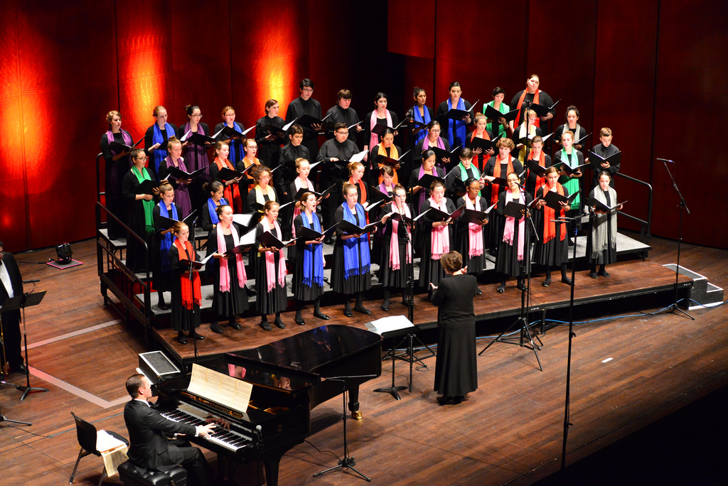 The Children's Chorus of San Antonio is a resident company of the Tobin Center for the Performing Arts.