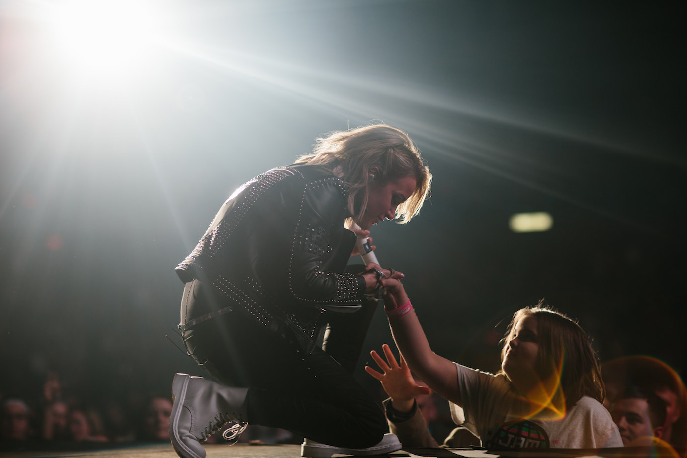 Britt Nicole performs during the Winter Jam 2017 Tour Spectacular.