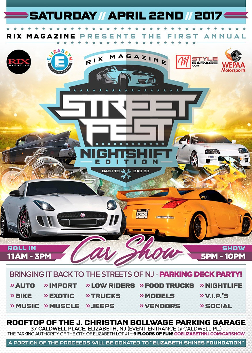 April 22, 2017- Car Show Flyer