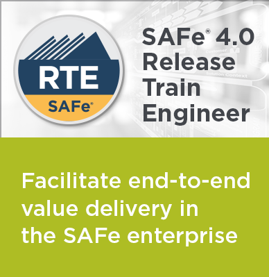 New SAFe 4.0 Release Train Engineer course with RTE Certification